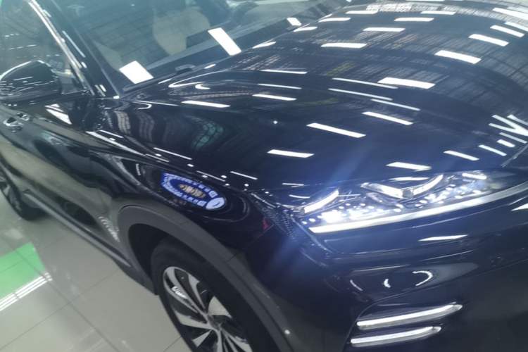 Used BYD Song PLUS New Energy 2024 Honor Edition EV 520km Luxury Model Front Right 45 Deg