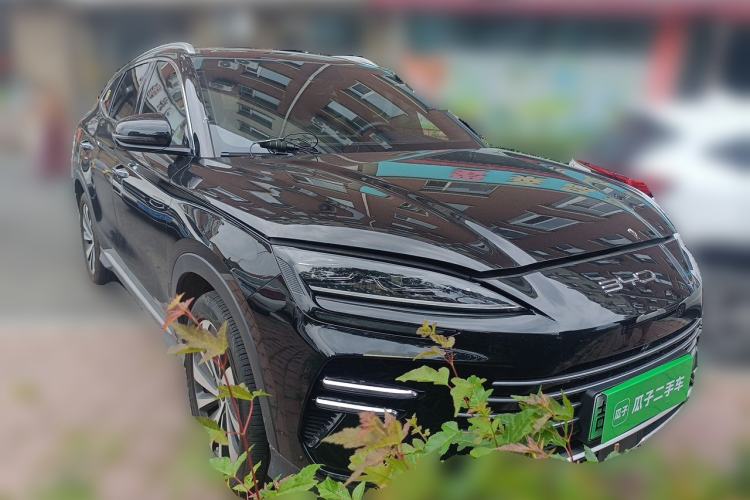 Used BYD Song PLUS New Energy 2024 HONOR Edition DM-i 110km Flagship Model Front Right 45 Deg