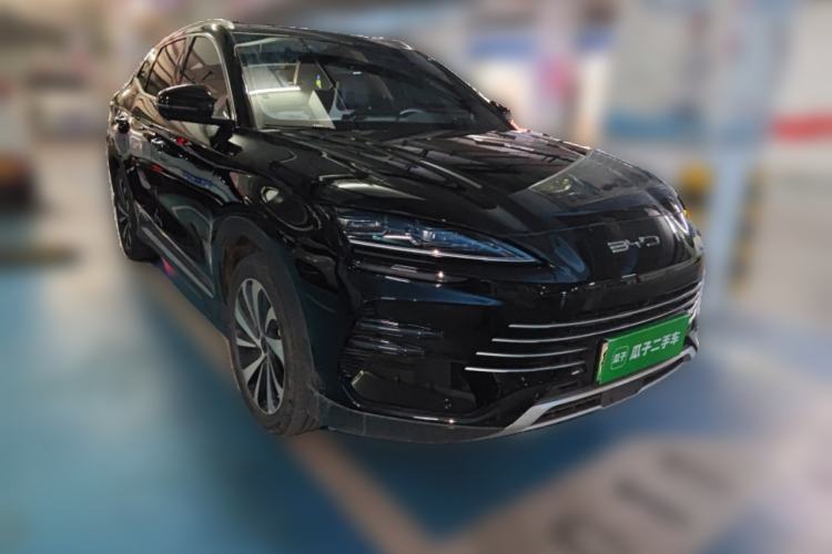Used BYD Song PLUS New Energy 2024 HONOR Edition DM-i 110km Flagship Model Front Right 45 Deg
