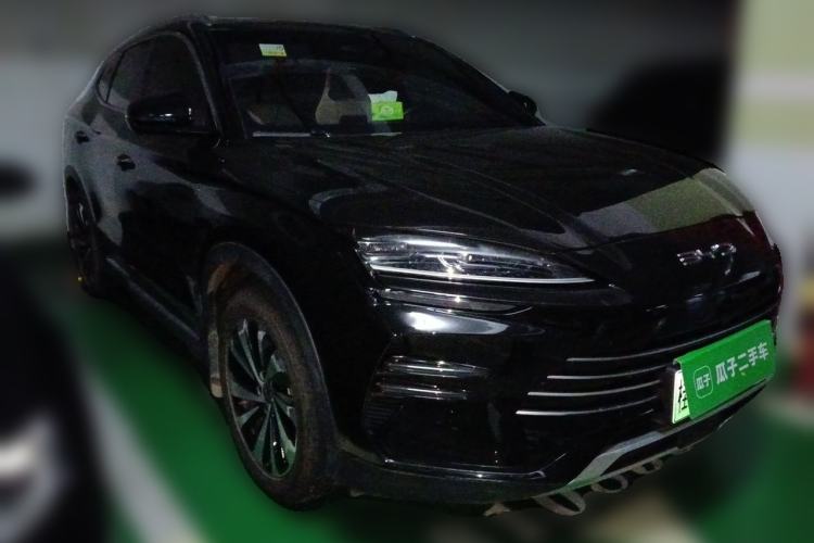 Used BYD Song PLUS New Energy 2024 HONOR Edition DM-i 110km Flagship PLUS Front Right 45 Deg