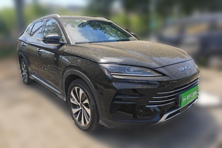 Used BYD Song PLUS New Energy 2024 HONOR Edition DM-i 110km Flagship Model Front Right 45 Deg