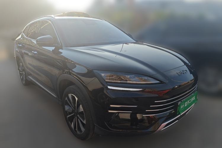 Used BYD Song PLUS New Energy 2024 HONOR Edition DM-i 110km Flagship Model Front Right 45 Deg