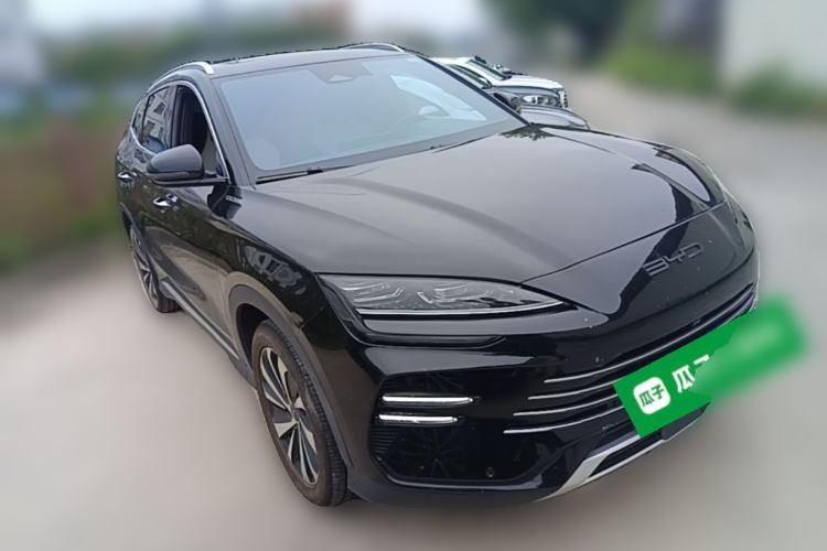 Used BYD Song PLUS New Energy 2024 HONOR Edition DM-i 150km Flagship PLUS Front Right 45 Deg