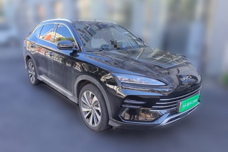 Used BYD Song PLUS New Energy 2024 HONOR Edition DM-i 110km Flagship Model Front Right 45 Deg