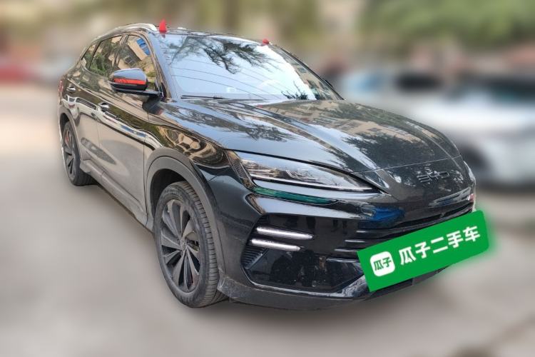 Used BYD Song PLUS New Energy 2024 HONOR Edition DM-i 110km Flagship PLUS Front Right 45 Deg