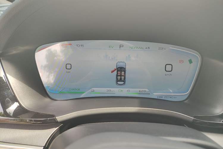 Used BYD Song PLUS New Energy 2024 HONOR Edition DM-i 110km Flagship Model Instrument Cluster