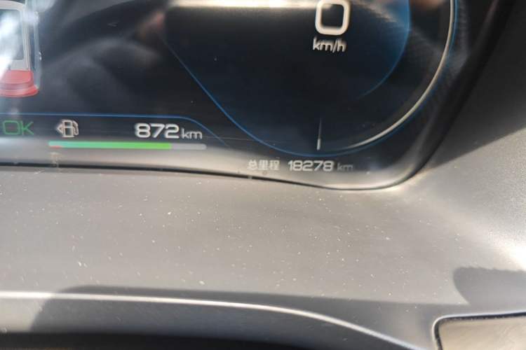 Used BYD Song PLUS New Energy 2024 HONOR Edition DM-i 110km Flagship Model Odometer Close Up
