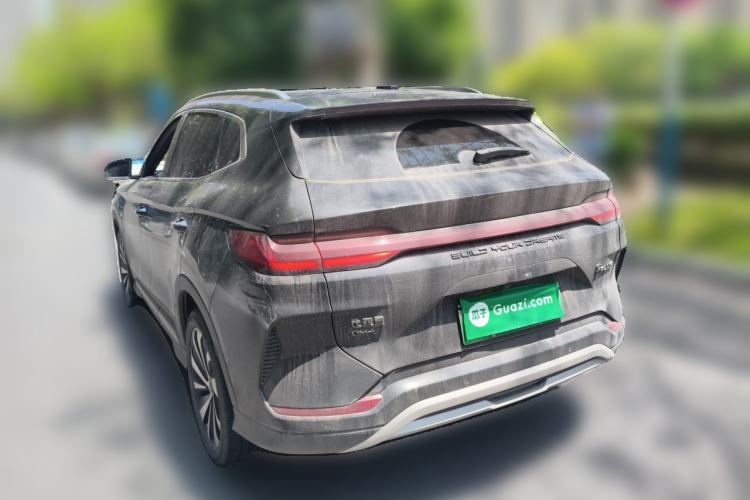 Used BYD Song PLUS New Energy 2024 HONOR Edition DM-i 110km Flagship Model Rear Left 45 Deg