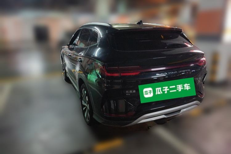 Used BYD Song PLUS New Energy 2024 Honor Edition EV 520km Premium Model Rear Left 45 Deg