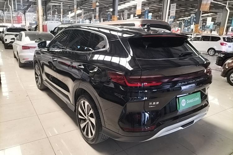 Used BYD Song PLUS New Energy 2024 HONOR Edition DM-i 110km Flagship PLUS Rear Left 45 Deg