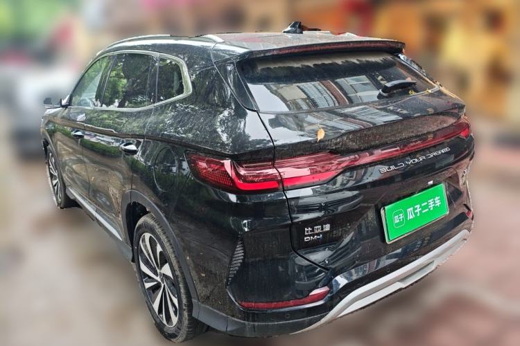 Used BYD Song PLUS New Energy 2024 HONOR Edition DM-i 110km Flagship PLUS Rear Left 45 Deg