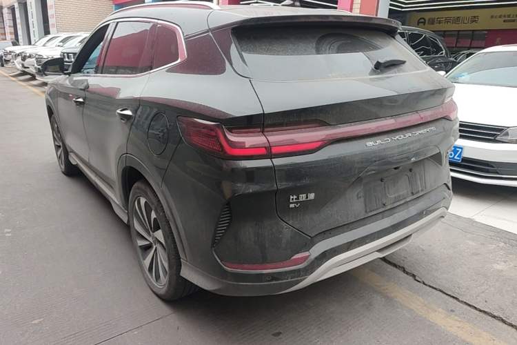 Used BYD Song PLUS New Energy 2024 Honor Edition EV 520km Premium Model Rear Left 45 Deg