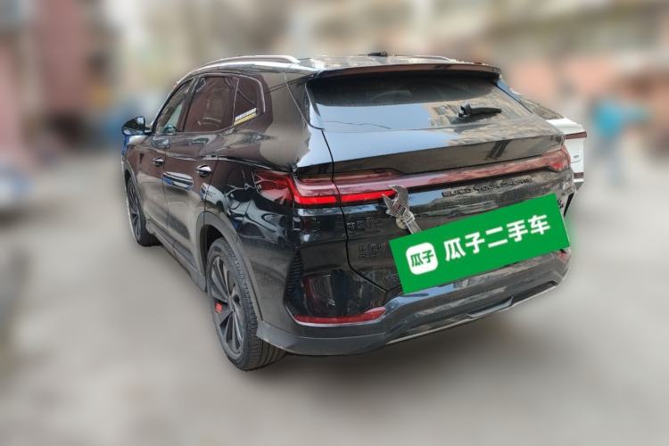 Used BYD Song PLUS New Energy 2024 HONOR Edition DM-i 110km Flagship PLUS Rear Left 45 Deg