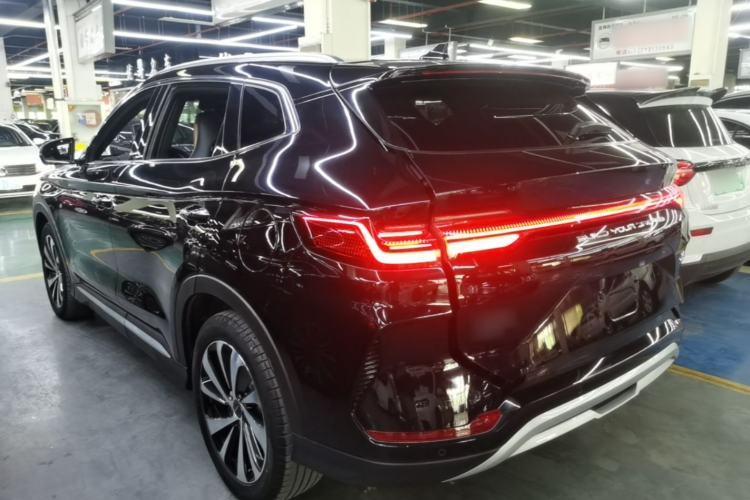 Used BYD Song PLUS New Energy 2024 HONOR Edition DM-i 110km Flagship Model Rear Left 45 Deg