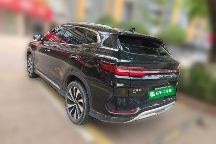 Used BYD Song PLUS New Energy 2024 Honor Edition EV 520km Luxury Model Rear Left 45 Deg