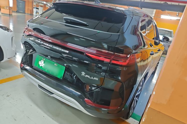 Used BYD Song PLUS New Energy 2024 HONOR Edition DM-i 110km Flagship PLUS Rear Right 45 Deg