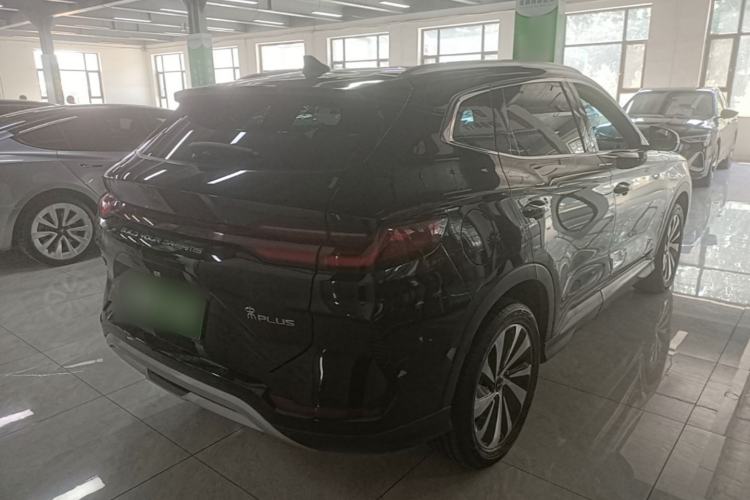 Used BYD Song PLUS New Energy 2024 Honor Edition EV 520km Luxury Model Rear Right 45 Deg