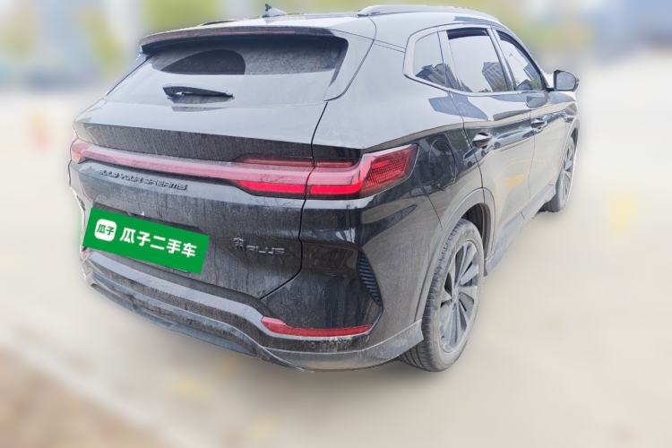 Used BYD Song PLUS New Energy 2024 HONOR Edition DM-i 110km Flagship PLUS Rear Right 45 Deg