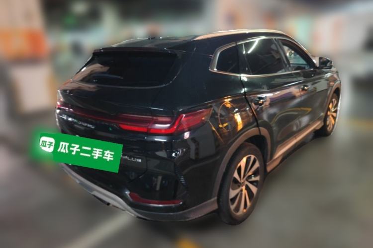 Used BYD Song PLUS New Energy 2024 Honor Edition EV 520km Premium Model Rear Right 45 Deg