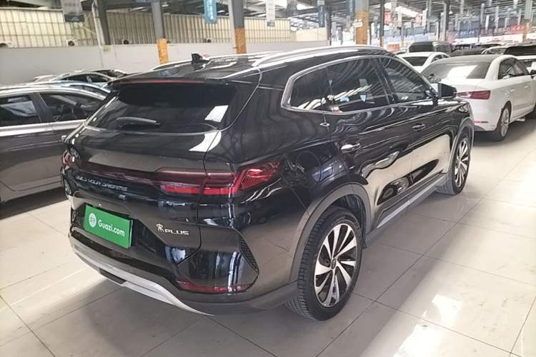 Used BYD Song PLUS New Energy 2024 HONOR Edition DM-i 110km Flagship PLUS Rear Right 45 Deg