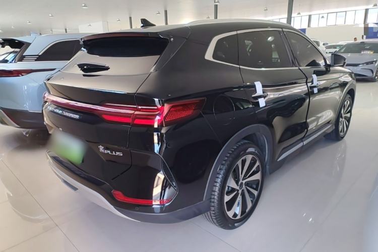 Used BYD Song PLUS New Energy 2024 HONOR Edition DM-i 110km Flagship PLUS Rear Right 45 Deg