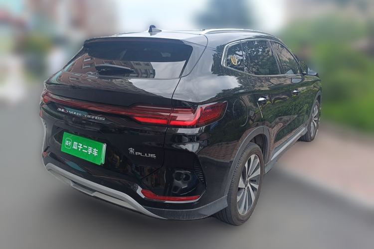 Used BYD Song PLUS New Energy 2024 HONOR Edition DM-i 110km Flagship Model Rear Right 45 Deg