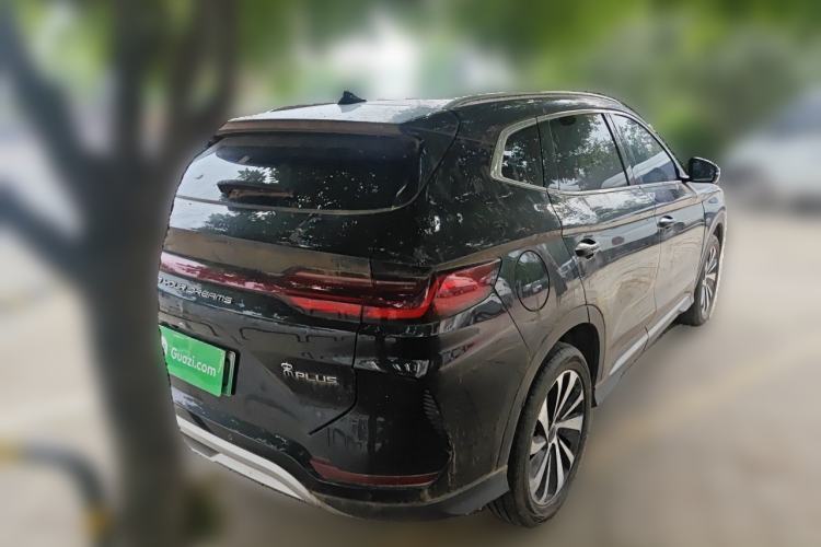 Used BYD Song PLUS New Energy 2024 Honor Edition EV 520km Premium Model Rear Right 45 Deg