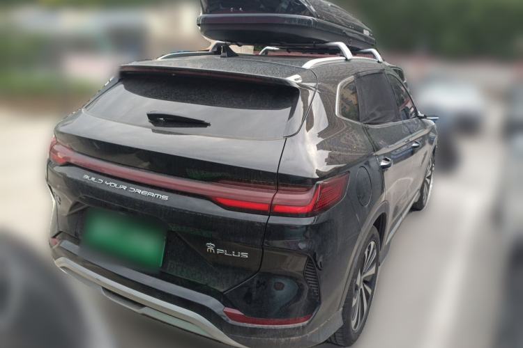 Used BYD Song PLUS New Energy 2024 HONOR Edition DM-i 71km Luxury Model Rear Right 45 Deg