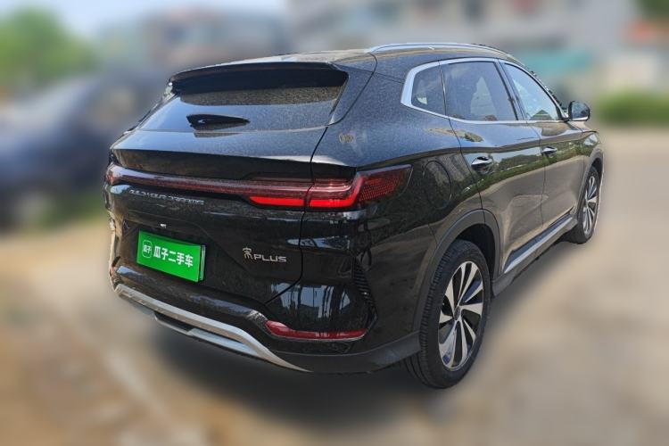 Used BYD Song PLUS New Energy 2024 HONOR Edition DM-i 110km Flagship Model Rear Right 45 Deg