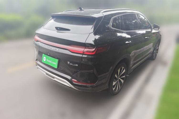 Used BYD Song PLUS New Energy 2024 Honor Edition EV 520km Luxury Model Rear Right 45 Deg