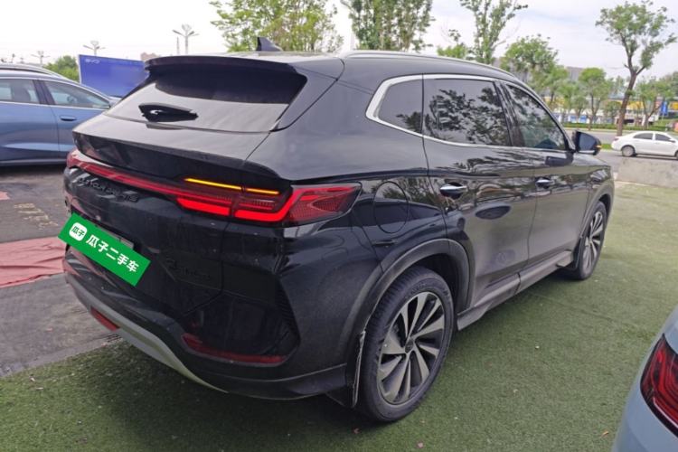 Used BYD Song PLUS New Energy 2024 HONOR Edition DM-i 110km Flagship PLUS Rear Right 45 Deg