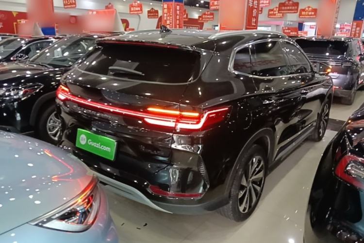 Used BYD Song PLUS New Energy 2024 HONOR Edition DM-i 150km Flagship PLUS Rear Right 45 Deg