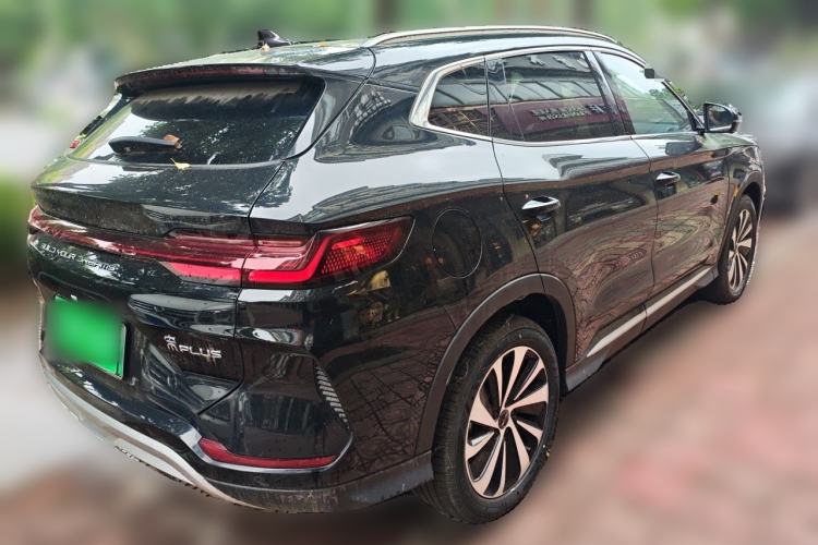 Used BYD Song PLUS New Energy 2024 HONOR Edition DM-i 110km Flagship PLUS Rear Right 45 Deg