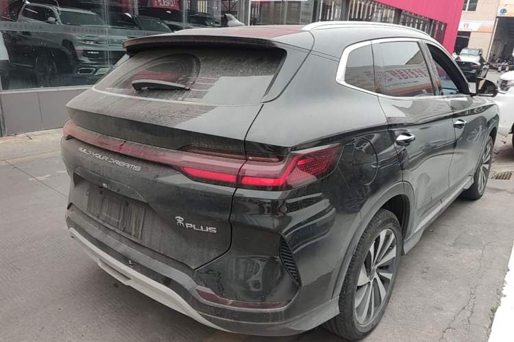 Used BYD Song PLUS New Energy 2024 Honor Edition EV 520km Premium Model Rear Right 45 Deg