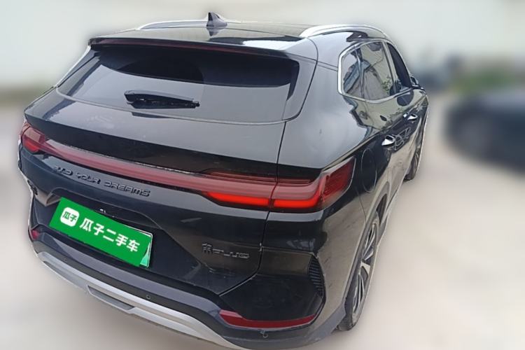Used BYD Song PLUS New Energy 2024 HONOR Edition DM-i 150km Flagship PLUS Rear Right 45 Deg