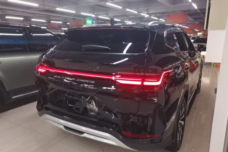 Used BYD Song PLUS New Energy 2024 HONOR Edition DM-i 150km Flagship PLUS Rear Right 45 Deg
