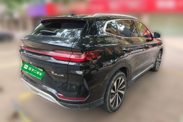 Used BYD Song PLUS New Energy 2024 Honor Edition EV 520km Luxury Model Rear Right 45 Deg