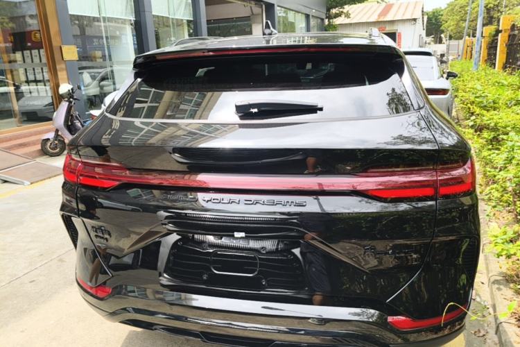 Used BYD Song PLUS New Energy 2024 HONOR Edition DM-i 71km Luxury Model Rear