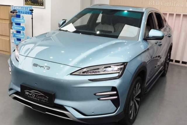 Used BYD Song PLUS New Energy 2024 Honor Edition EV 520km Premium Model