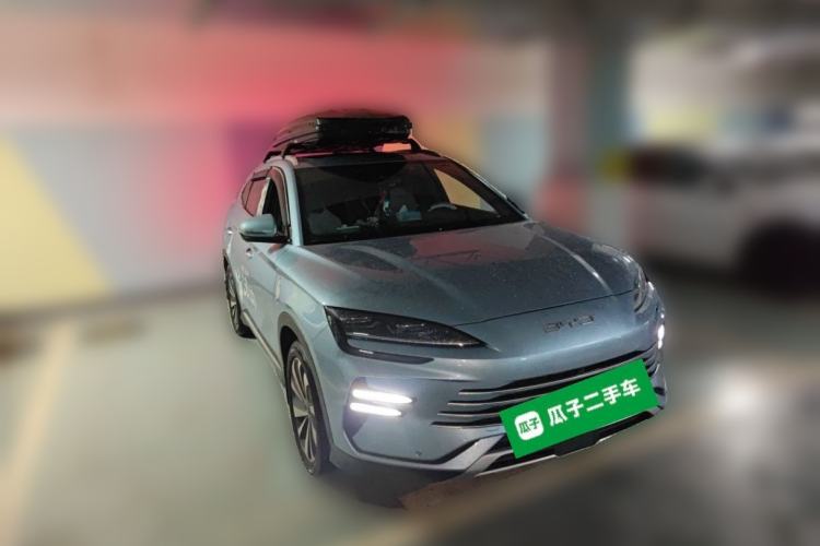 Used BYD Song PLUS New Energy 2024 HONOR Edition DM-i 110km Flagship Model Front Right 45 Deg