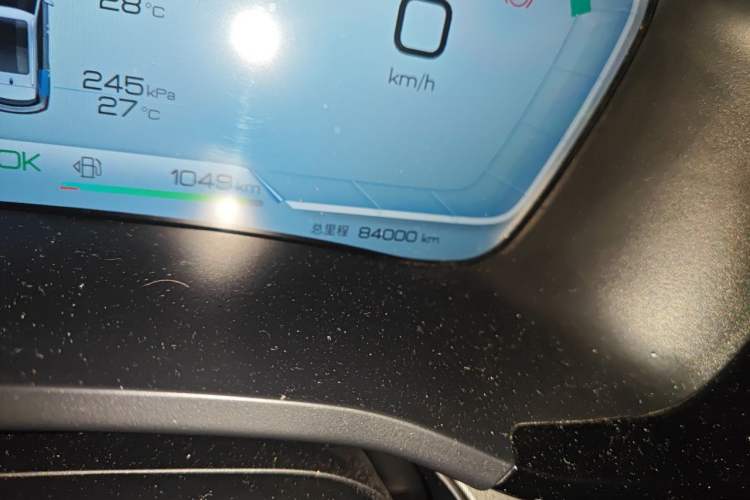 Used BYD Song PLUS New Energy 2024 HONOR Edition DM-i 110km Flagship Model Odometer Close Up