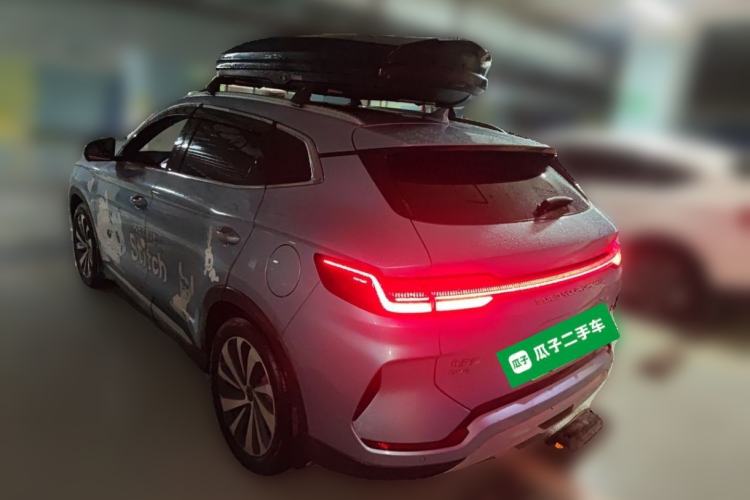 Used BYD Song PLUS New Energy 2024 HONOR Edition DM-i 110km Flagship Model Rear Left 45 Deg