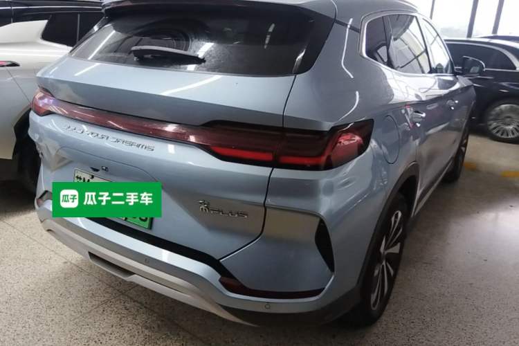 Used BYD Song PLUS New Energy 2024 Honor Edition EV 520km Luxury Model Rear Right 45 Deg