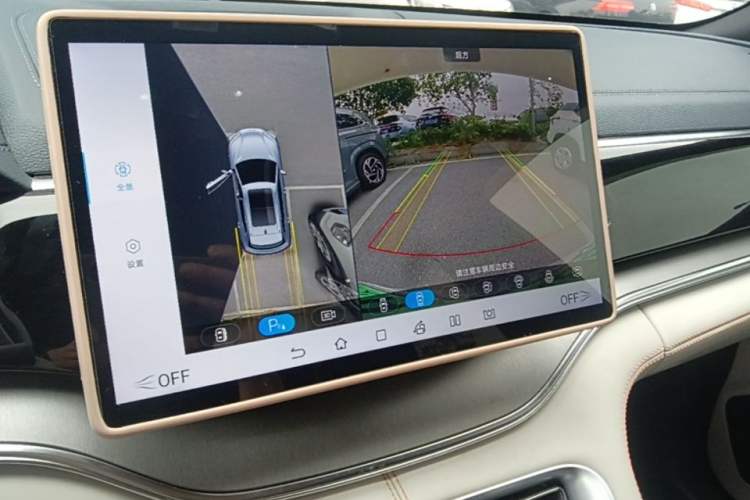 Used BYD Song PLUS New Energy 2024 HONOR Edition DM-i 110km Flagship Model Audio And AC Panel