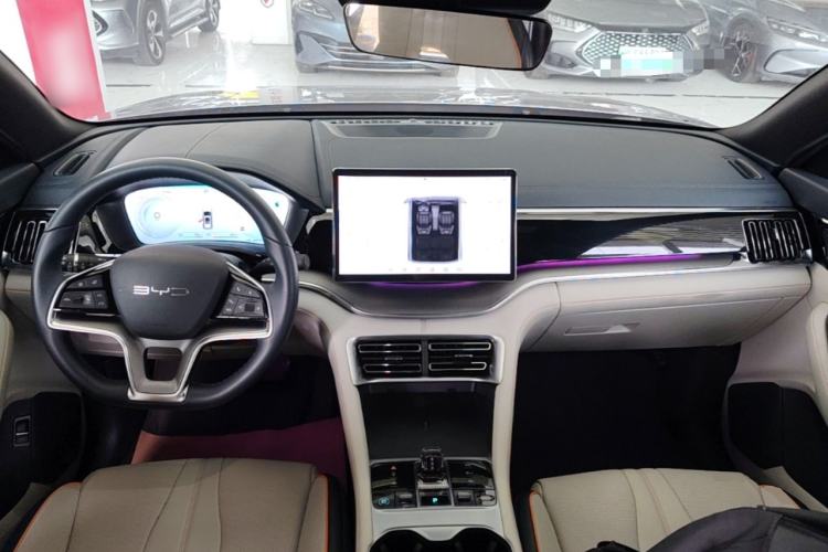 Used BYD Song PLUS New Energy 2024 HONOR Edition DM-i 110km Flagship PLUS Center Console