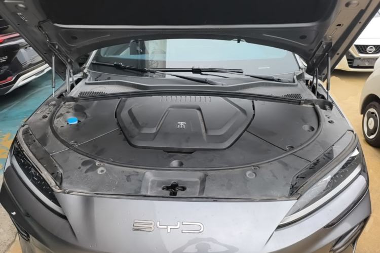 Used BYD Song PLUS New Energy 2024 Honor Edition EV 520km Premium Model Engine Bay