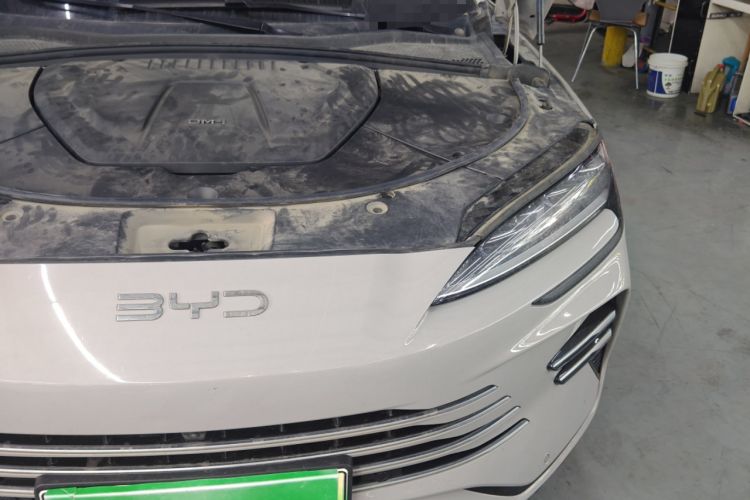 Used BYD Song PLUS New Energy 2024 HONOR Edition DM-i 110km Flagship Model Engine Bay Left
