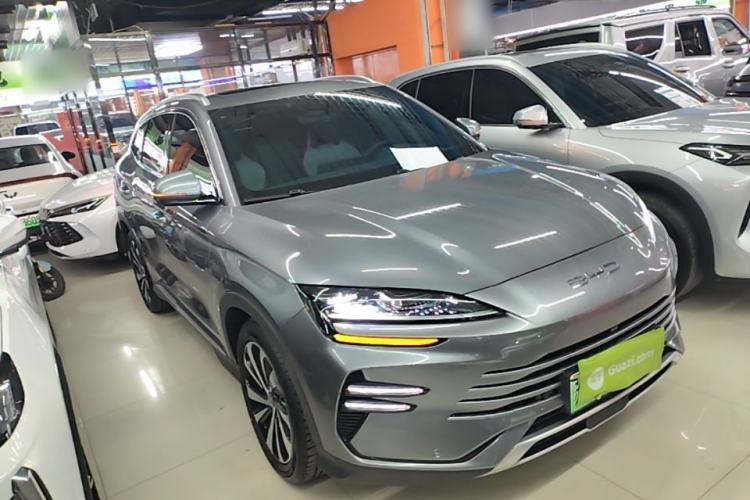 Used BYD Song PLUS New Energy 2024 HONOR Edition DM-i 110km Flagship Model Front Right 45 Deg