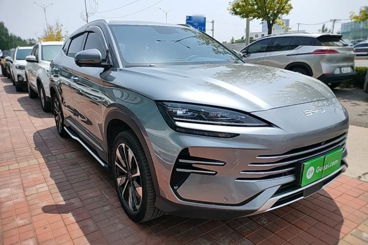 Used BYD Song PLUS New Energy 2024 HONOR Edition DM-i 110km Flagship Model Front Right 45 Deg