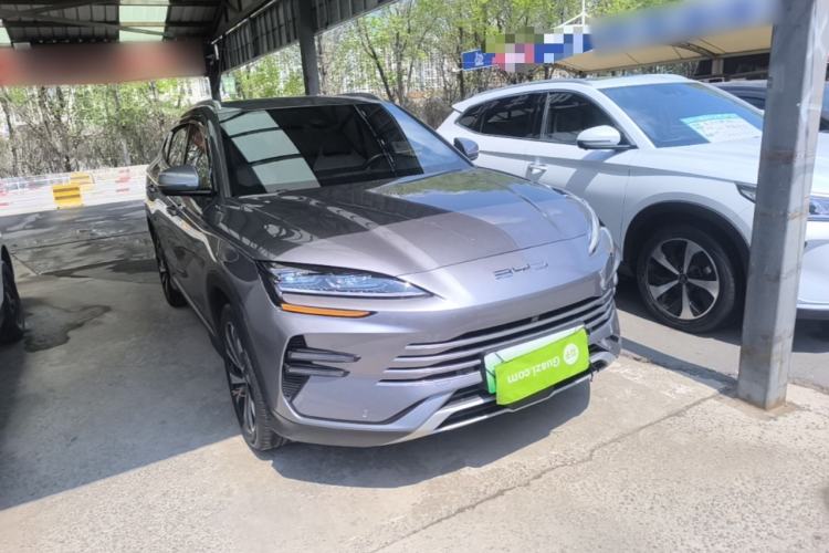 Used BYD Song PLUS New Energy 2024 HONOR Edition DM-i 110km Flagship Model Front Right 45 Deg